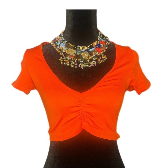 🌷BUNDLE OF 4-Urban Outfitters Women's Crop Tops - Picture 3 of 5